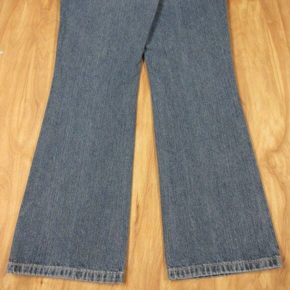 TOMMY HILFIGER‎ High-Rise Straight Leg Denim Jeans Womens Sz 10 LONG Cotton TALL - Picture 11 of 16